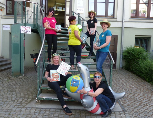 Das Lesesommer-Team freut sich auf die Leser