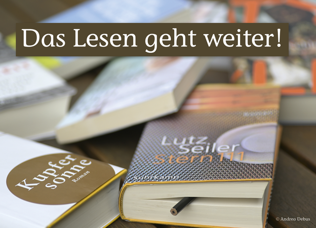 Das Lesen geht weiter