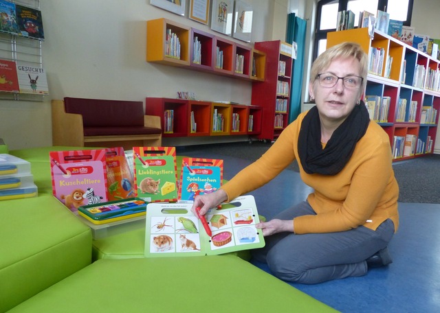 Kinderbibliothekarin Petra Michalk mit TippdraufLÜK