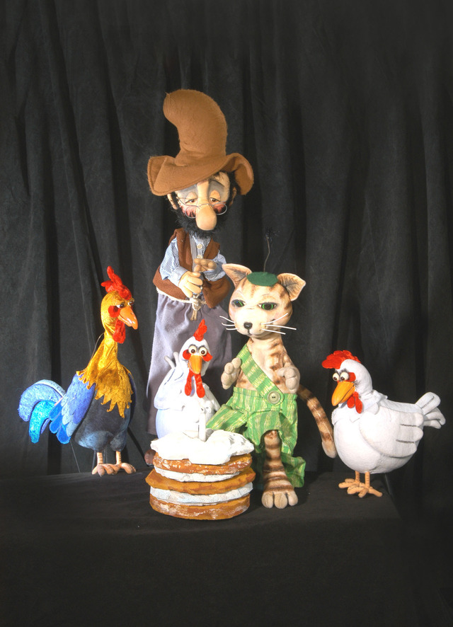 Pettersson und Findus c Berliner Puppentheater